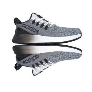 Adidas Lite Racer Adapt 8.0 Wide Mens Shoes Grey Black KJ5076 Size 11 NIB